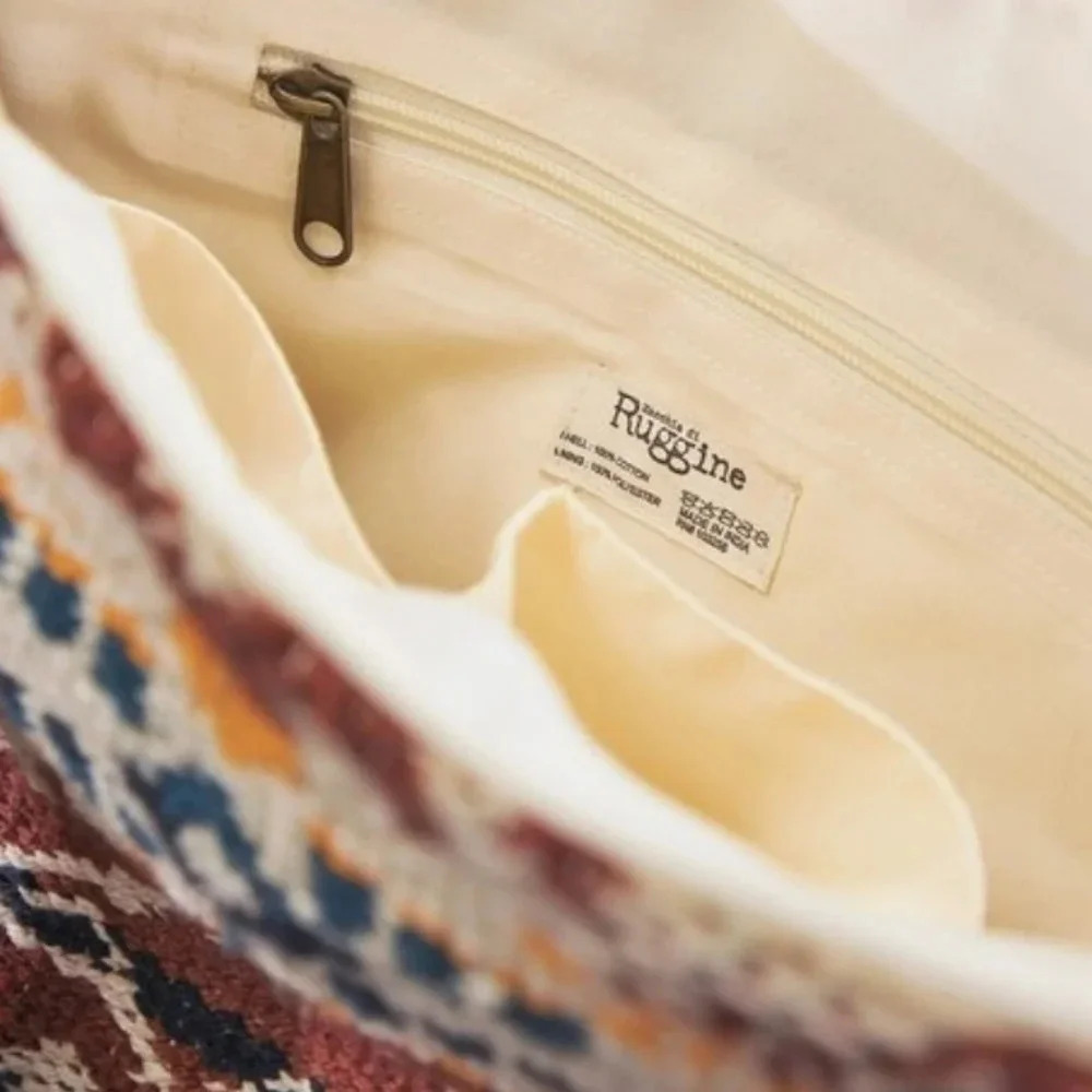 Ruggine Aztec Boho Duffle Travel Bag New - Picture 7 of 8